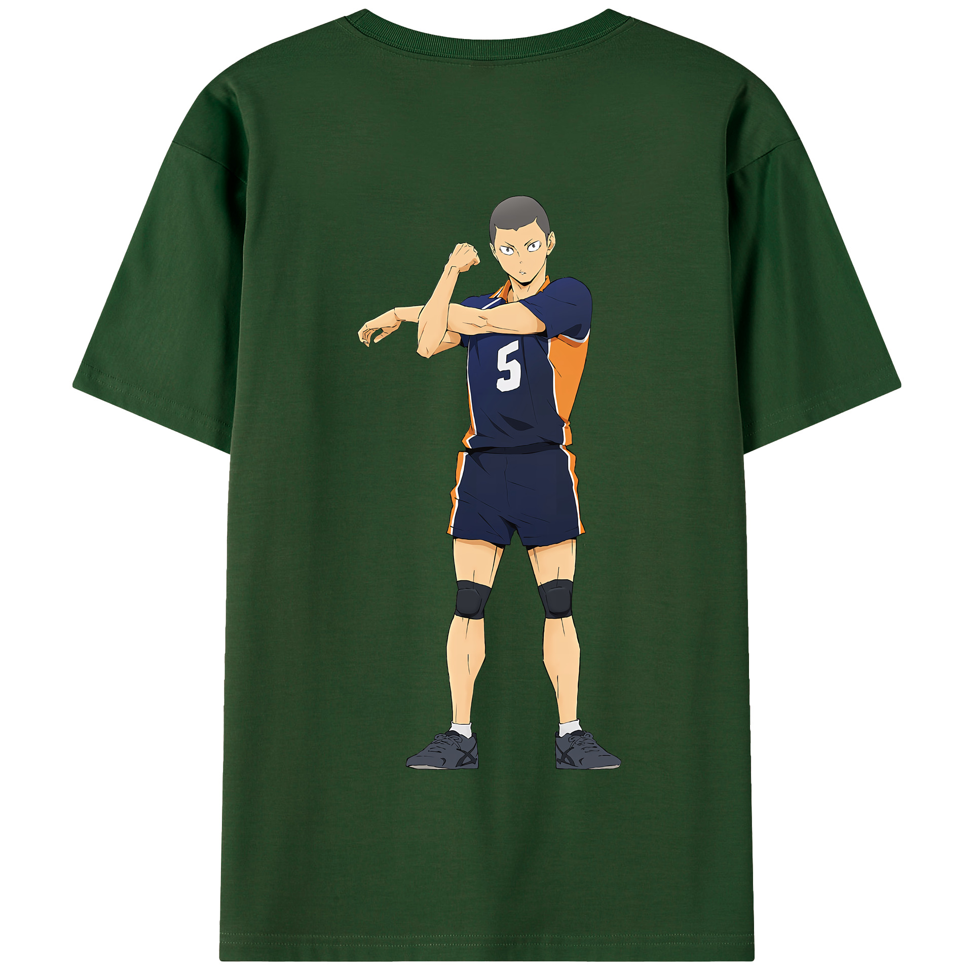 （画像用） ハイキュー!! Haikyu!! 綿100％半袖Tシャツ（背面プリント）